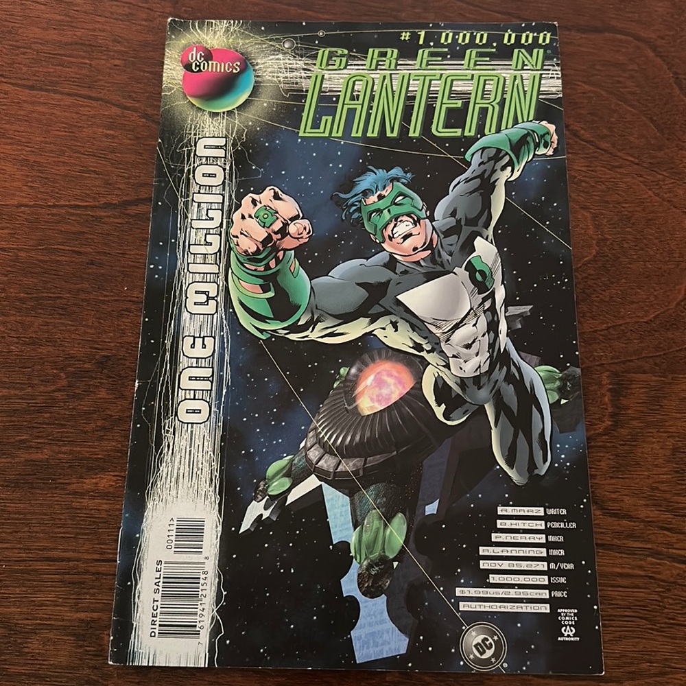 Vintage DC Comics Green Lantern ‘One Million’